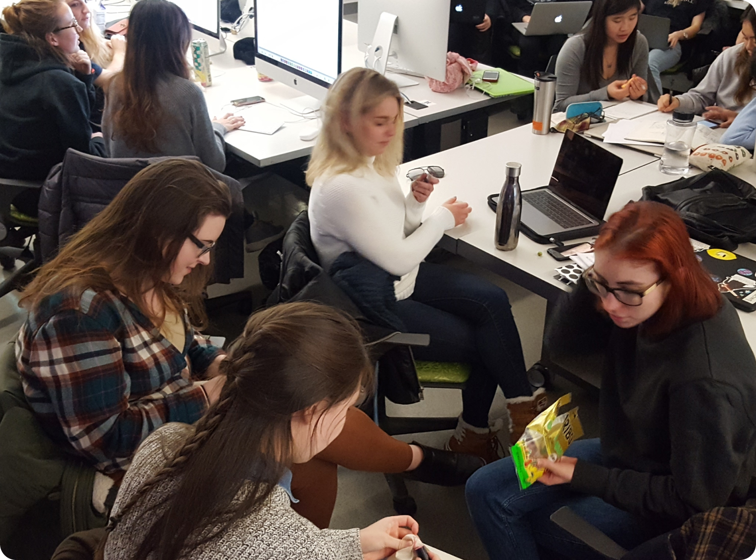 Joey's students at FIT