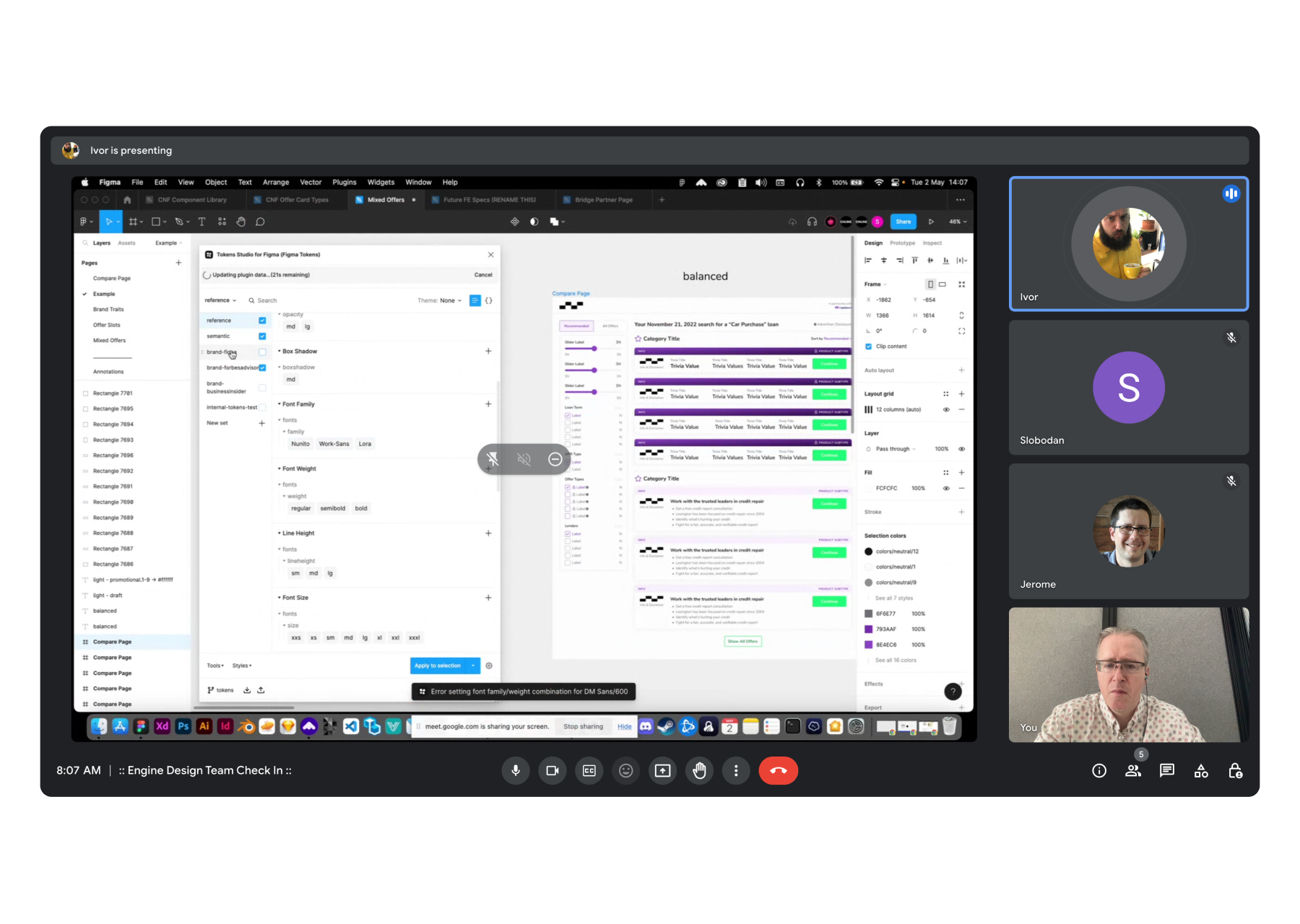 Even Financial Team Meeting